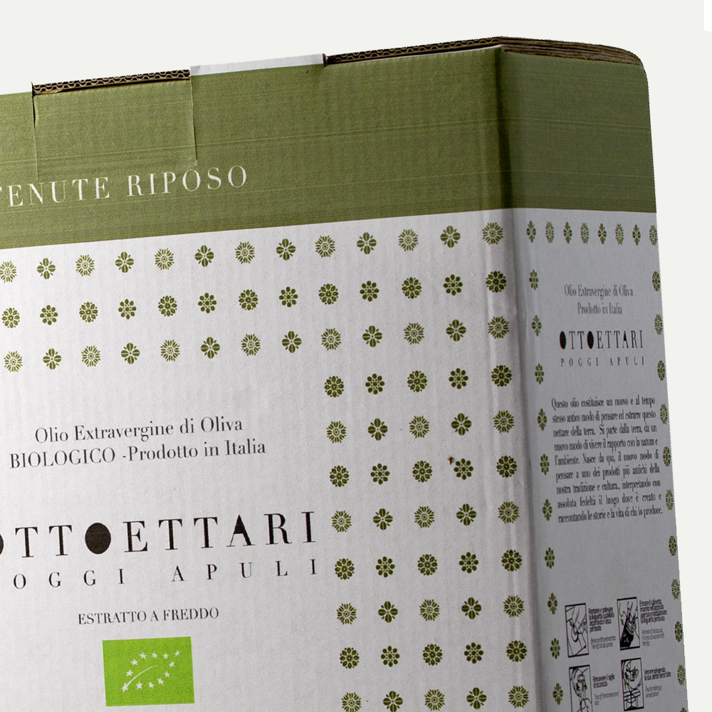 bag in box 5 litri olio biologico extravergine di oliva